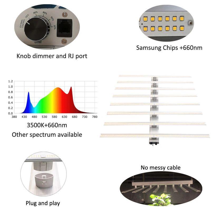 220V 1000W/400W High Quality Greenhouse Indoor Garden Plant Grow Lamp Full Spectrum LED Grow Light