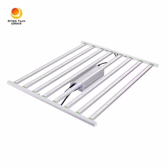 Luz de cultivo LED superior vertical conectable de alto rendimiento de espectro completo + 660 nm Rygh
